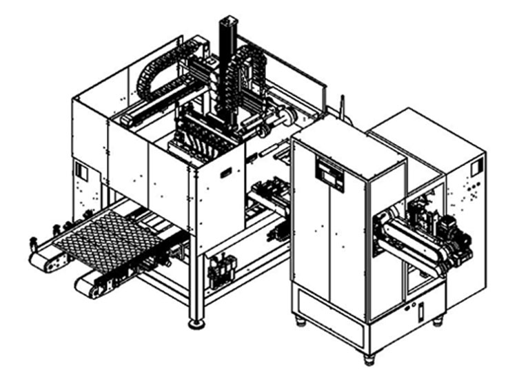 Tek Büküm (Egg Bunch) Çikolata Paketleme Makinası
